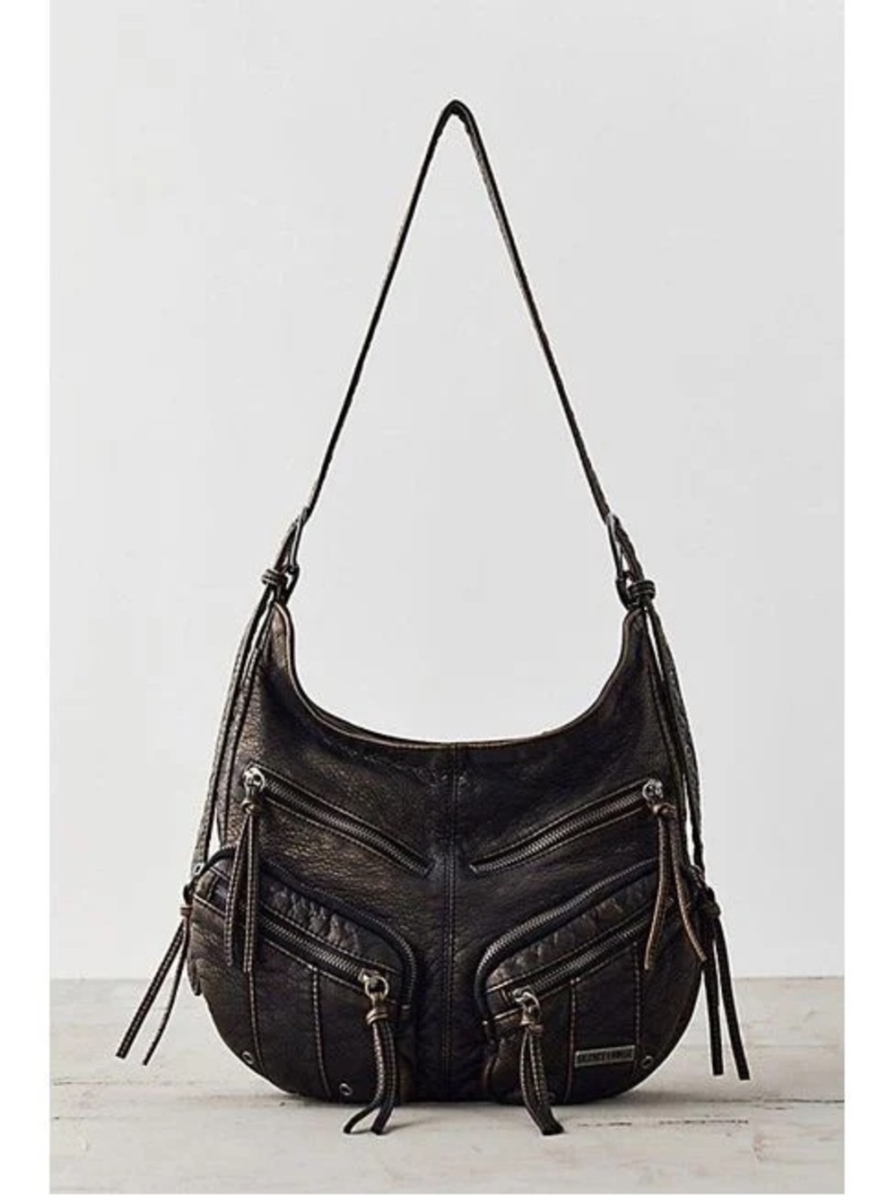 Silence + Noise Utility Washed Shoulder Bag